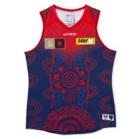 Melbourne Demons Mens Season 8 AFLW Indigenous Guernsey