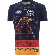 Adelaide Crows AFL Mens First Nations Run Out Tee 2025
