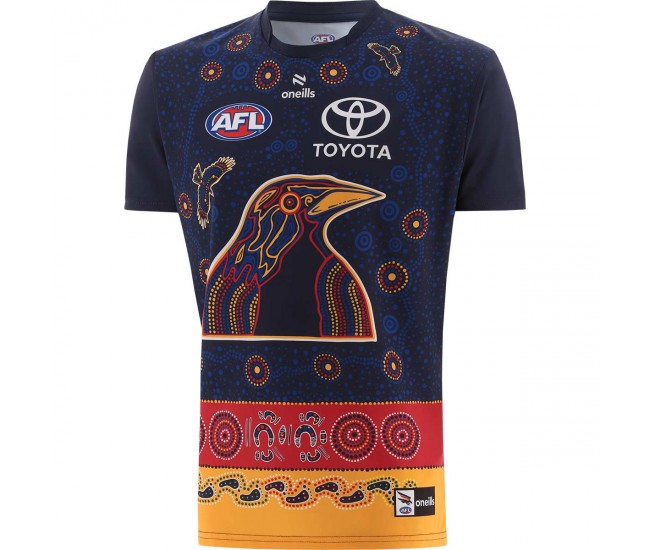 Adelaide Crows AFL Mens First Nations Run Out Tee 2025