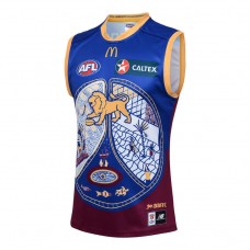 Brisbane Lions AFL Mens Indigenous Guernsey 2024