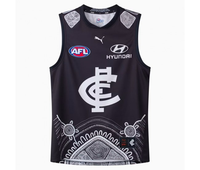 Carlton Blues AFL Men’s Indigenous Guernsey 2025