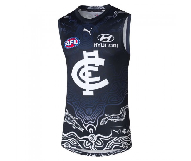 Carlton Blues AFL Men’s Indigenous Guernsey 2024
