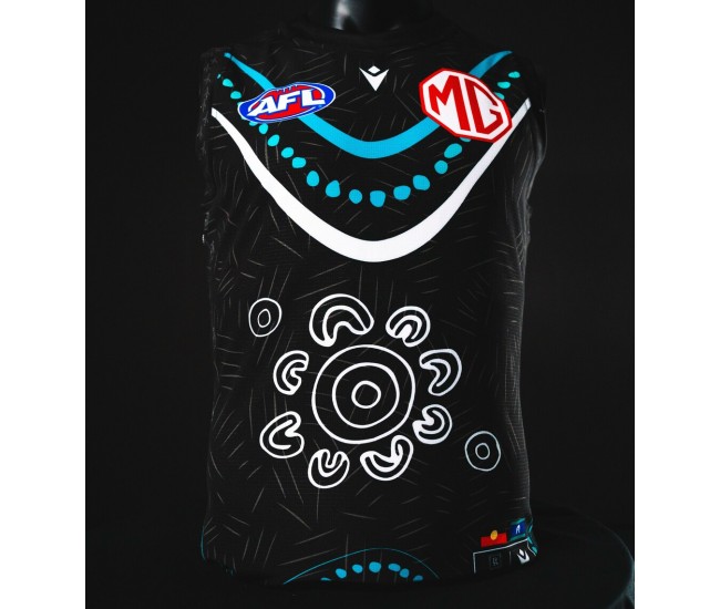 Port Adelaide Mens First Nations AFL Guernsey 2024