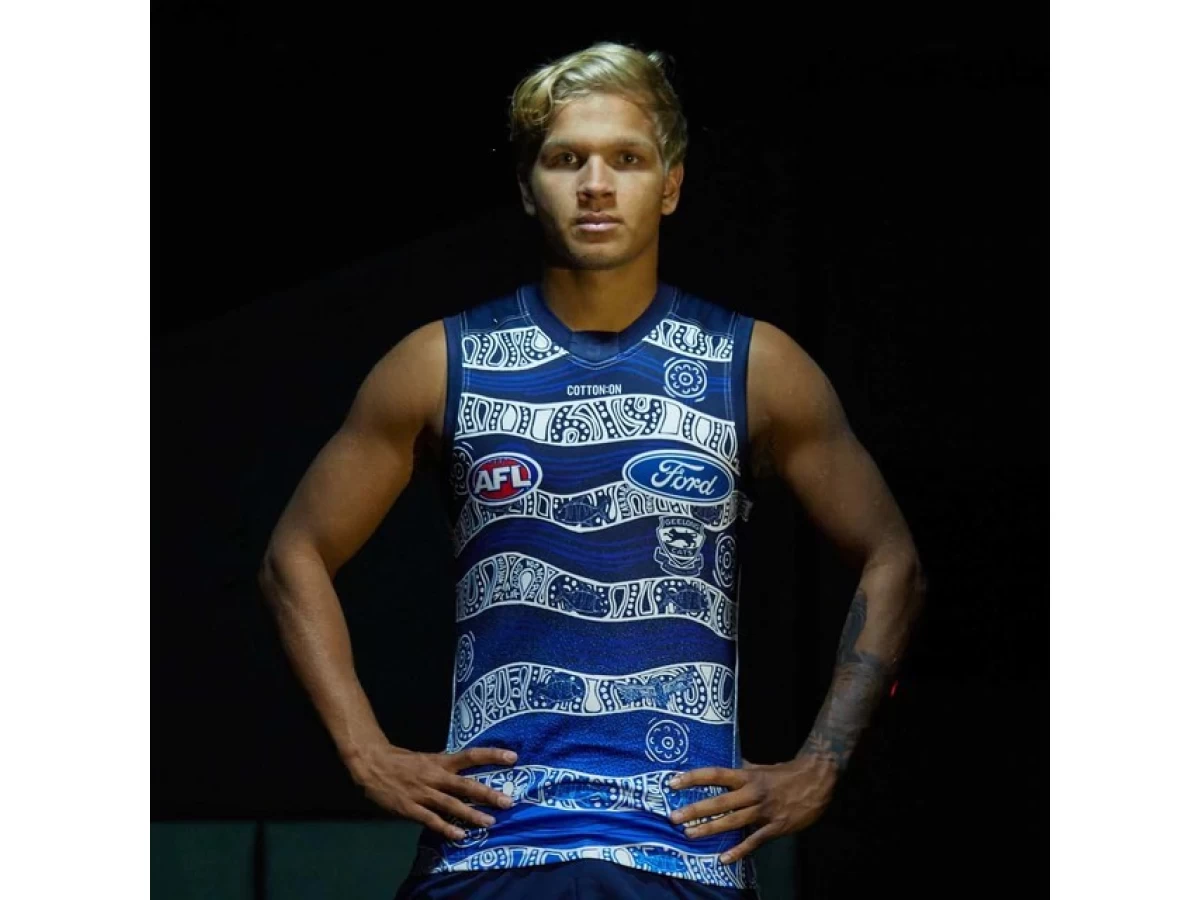 Geelong football best sale club indigenous jumper