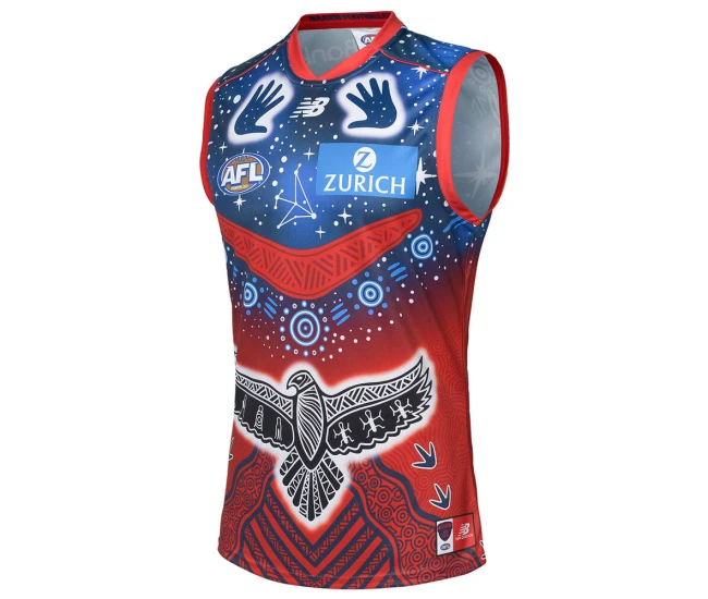 AFL Melbourne Demons Mens Indigenous Guernsey 2022