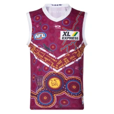 AFL Brisbane Lions Mens Indigenous Guernsey 2022