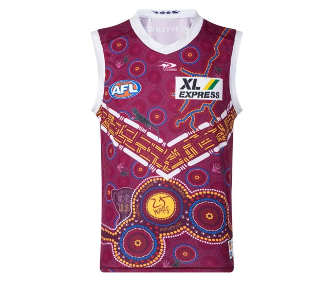 AFL Brisbane Lions Mens Indigenous Guernsey 2022