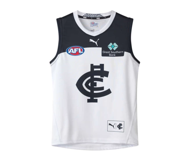 Carlton Blues Mens Away AFL Guernsey 2024