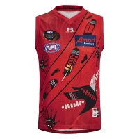 2021 Essendon Under Armour Mens Dreamtime Guernsey