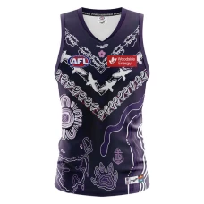 Fremantle Dockers AFL Mens Indigenous Guernsey 2023