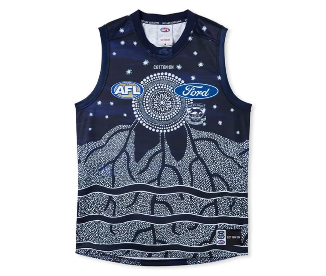 Geelong Cats AFL Mens Indigenous Guernsey 2023