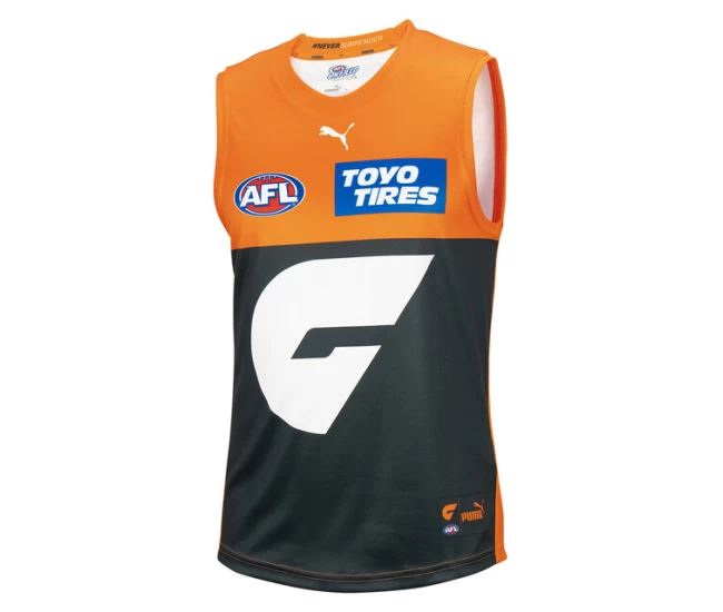 GWS Giants AFL Mens Home Guernsey 2022