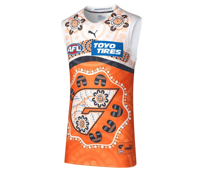 AFL GWS Giants Men's Indigenous Guernsey 2022