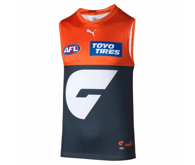 GWS Giants AFL Mens Home Guernsey 2023