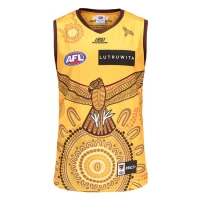 Hawthorn Hawks AFL Mens Indigenous Guernsey 2023