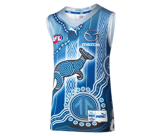 AFL North Melbourne Kangaroos Mens Indigenous Guernsey 2022