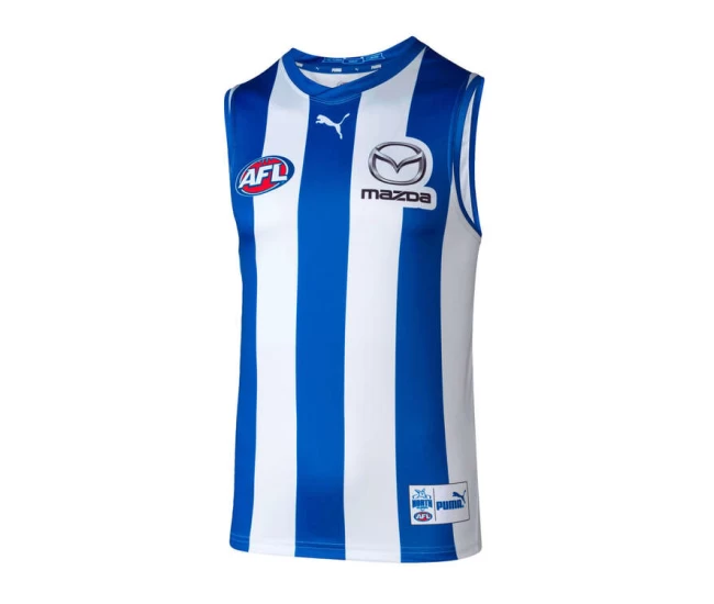 North Melbourne Kangaroos AFL Mens Home Guernsey 2023