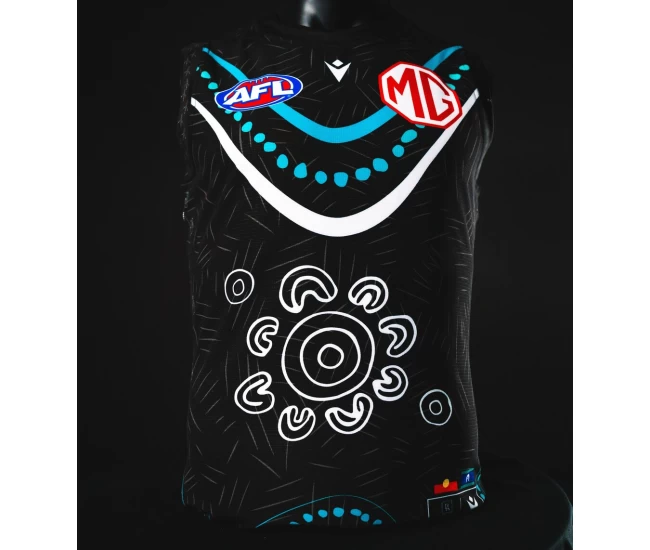 Port Adelaide Mens First Nations AFL Guernsey 2024