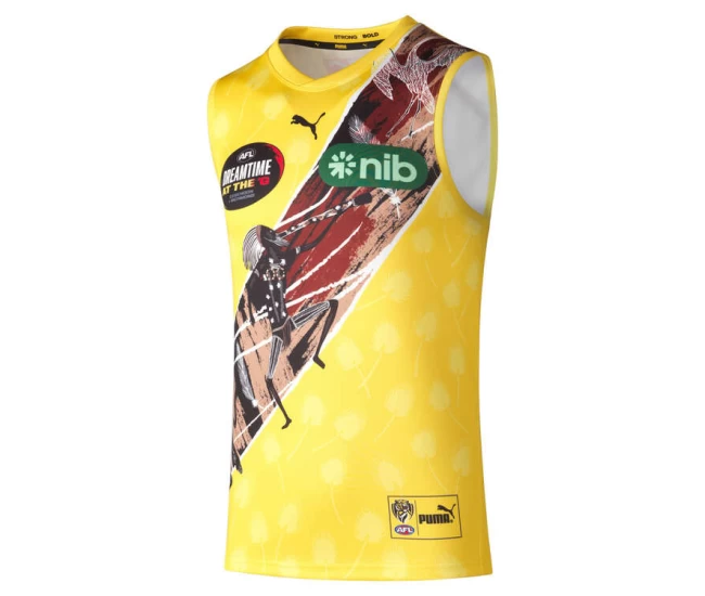 Richmond Tigers AFL Mens Dreamtime Guernsey 2023