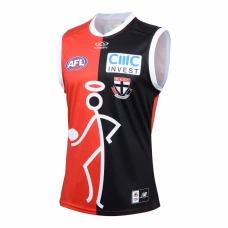 St Kilda Saints Mens Onfield Stickman AFL Guernsey 2024