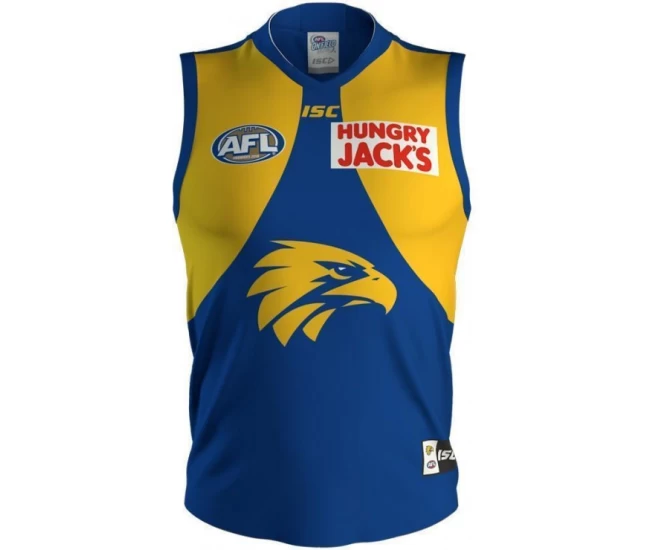 West Coast Eagles 2019 Men's Home Guernsey