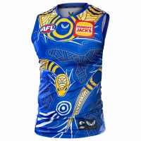 AFL West Coast Eagles Mens Indigenous Guernsey 2022