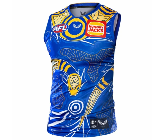 AFL West Coast Eagles Mens Indigenous Guernsey 2022