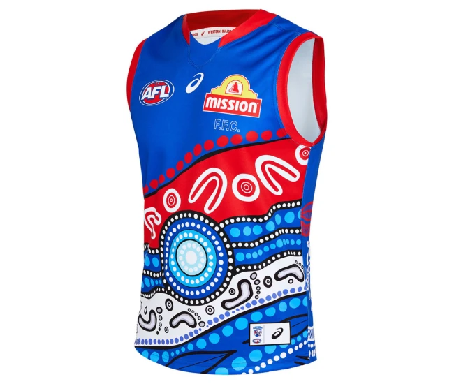 AFL Western Bulldogs Mens Indigenous Guernsey 2022